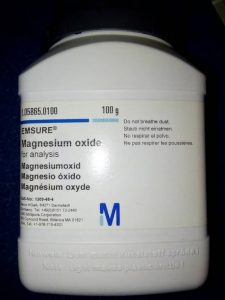 Magnesium oxide for analysis Emsure